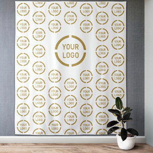 Custom Step & Repeat Logo Business Event Backdrop Tapestry