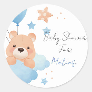 Custom Sticker Baby Shower