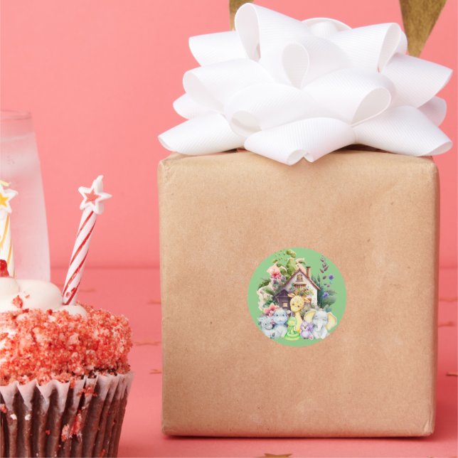Custom Sticker | Cute Animals Sticker (Party)