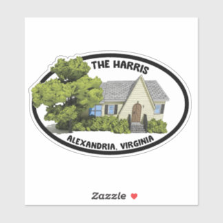 Custom Sticker - The Harris