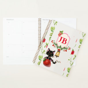 Custom Strawberry Monogrammed Planners! Planner