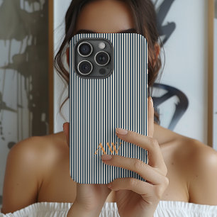 Custom Striped iPhone Case Graduation Gift for Her