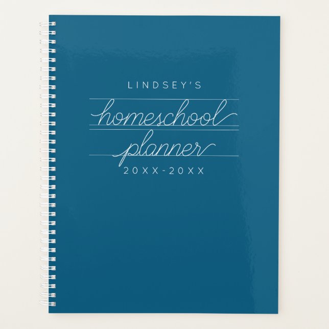 Custom Student Academic Planner (Front)