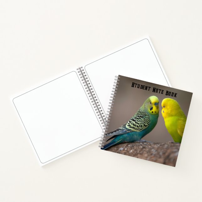 Custom Student Note Book Writing Spiral Notebook (Inside)