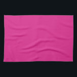 Custom Stylish Blank Template Pink Solid Colour Kitchen Towel<br><div class="desc">Custom Create Your Own Upload Add Your Monogram Initial Photo or Logo Text Name Elegant Modern Cute Kitchen & Dining / Table & Kitchen Linens/ Blank Template Pink Solid Colour Kitchen Towel.</div>