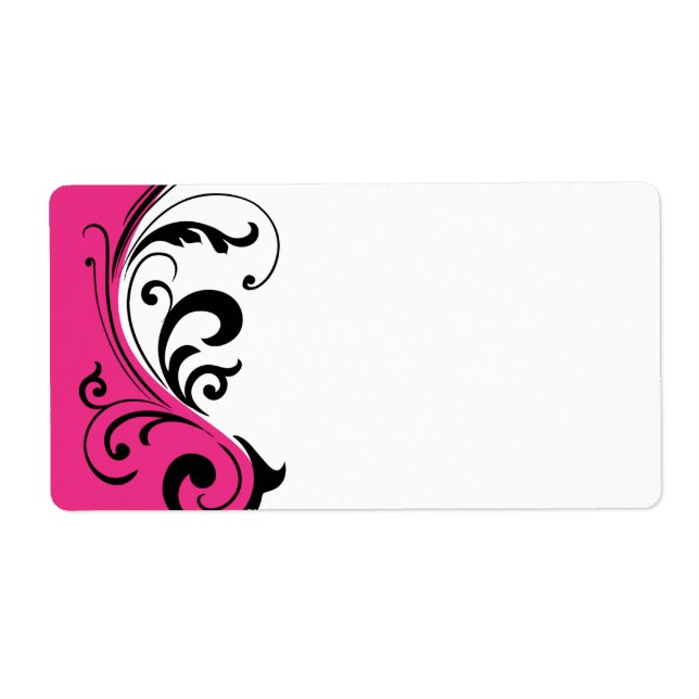 Custom Stylish Labels (Front)