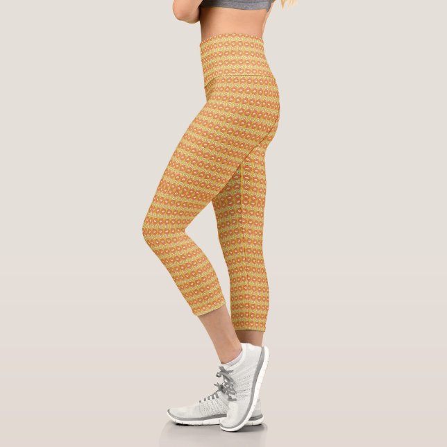 Custom Submission Gift – Funny | Modern | Personal Capri Leggings (Left)