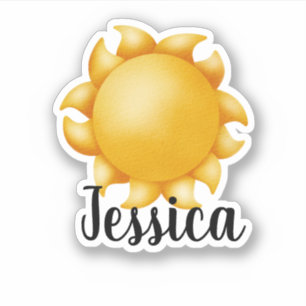 CUSTOM SUMMER SUN NAME