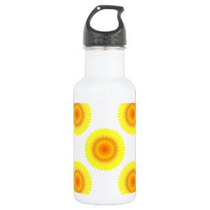 Custom Sunflower Pattern 532 Ml Water Bottle