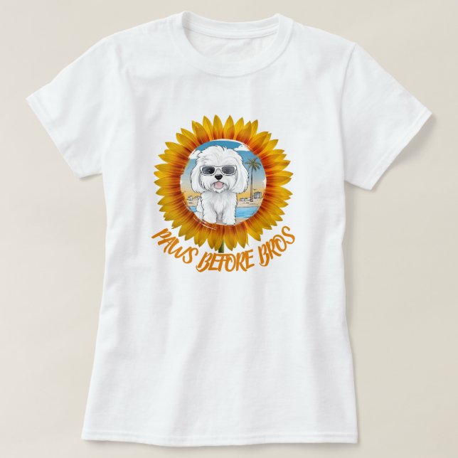  Custom Sunflower Photo with your text T-Shirt (Design Front)
