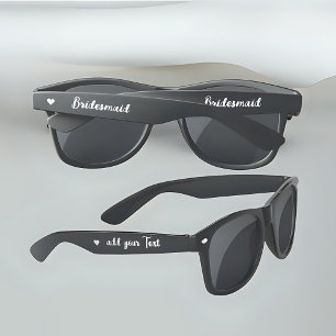Custom Sunglass Wedding Party Gifts