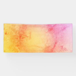 Custom Sunset Gradient Banner - Elegant