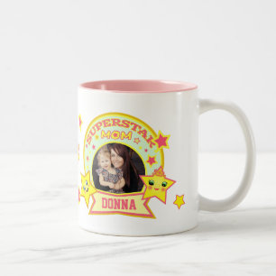Custom Super Star Mom Mother's Day Mug
