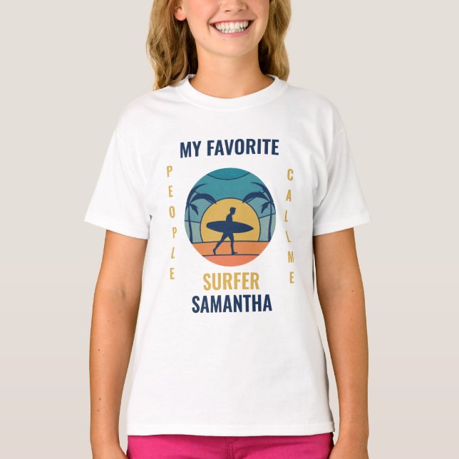 Custom surfer coordinator T-Shirt (Front)