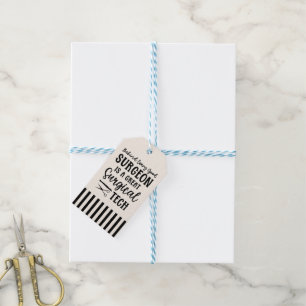 Custom Surgical Tech   Surgical Technologist Gift Tags