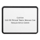 Custom SUV RV Pickup Truck Car Trailer Hitch Cover