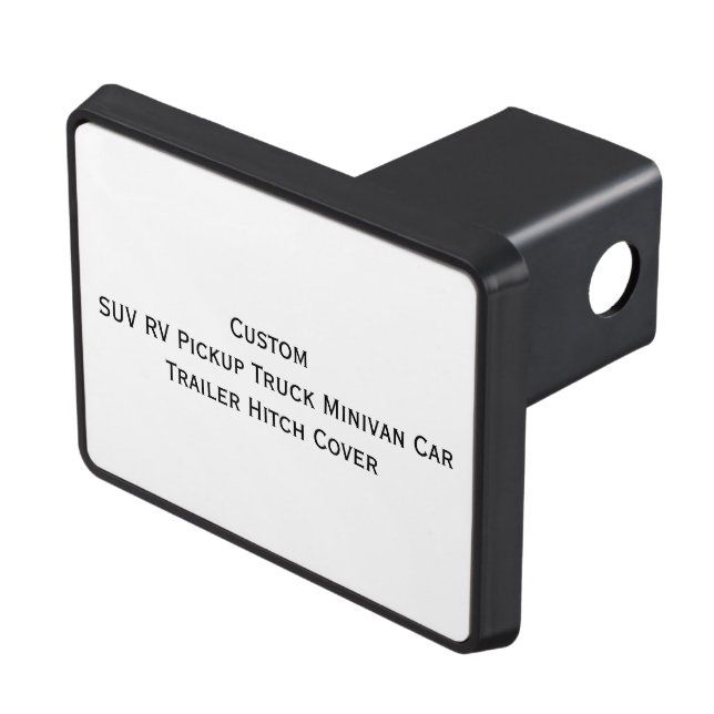 Custom SUV RV Pickup Truck Car Trailer Hitch Cover (Top Right)