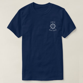 Custom SV Sailing Vessel Logo "Your Name Here" T-S T-Shirt