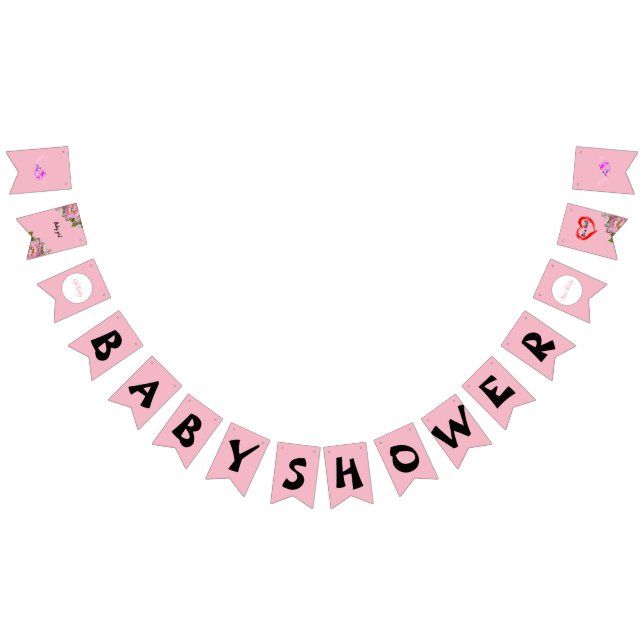 Custom Swallowtail Party Bunting Banner (All)