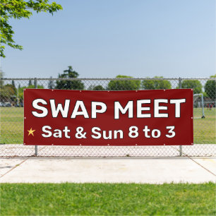 Custom Swap Meet Banner