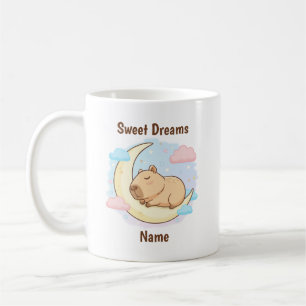 Custom Sweet Dreams Capybara Mug