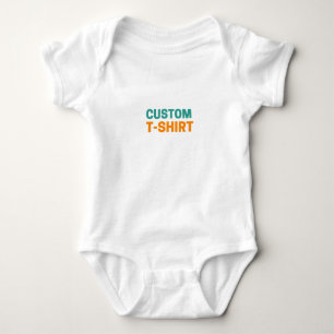 Custom T-Shirt – Personalized Design, Unique & Sty Baby Bodysuit
