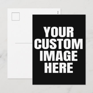 Custom T Shirt With Your Image For Whole Family Holiday Postcard
