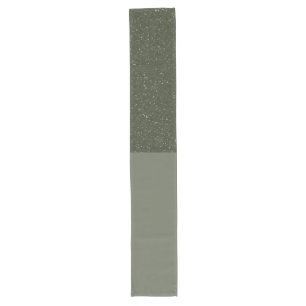 Custom Table Runner – Noise & Matte Moss Green