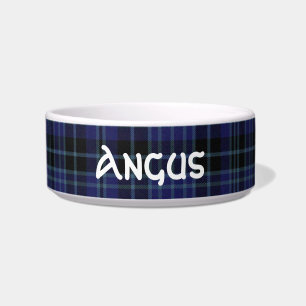Custom Tartan Plaid Pet Bowl