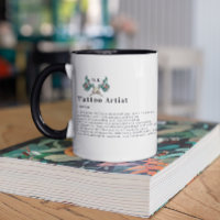 Custom Tattoo Artist Definition Personalized Mug