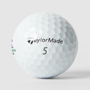 Custom Taylor Made TP5 Golf Balls - Personalized