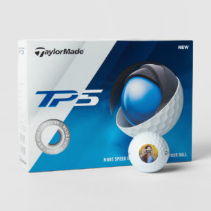 Custom Taylormade Golf Balls - Photo Personalized 