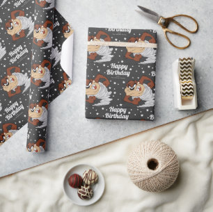 Custom TAZ™ Happy Birthday Wrapping Paper