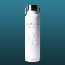 Custom Teach Love Inspire Preschool Teacher Water 