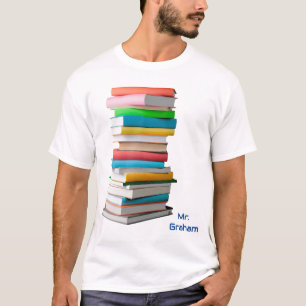 Custom Teacher Appreciation Books with name   T-Shirt
