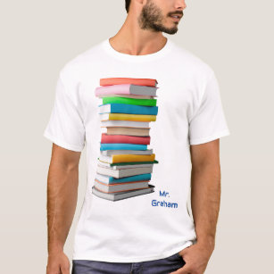 Custom Teacher Appreciation Books with name   T-Shirt