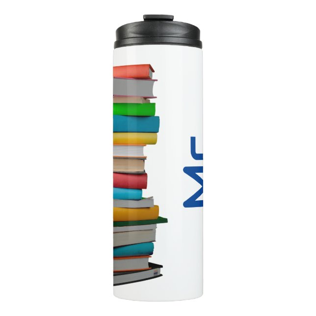 Custom Teacher Appreciation Books with name  Thermal Tumbler (Front)