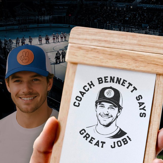 Custom Teacher Coach Stamp, Sports Classroom Stamp (Creator Uploaded)