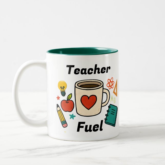 Custom Teacher Fuel Mug (Gauche)