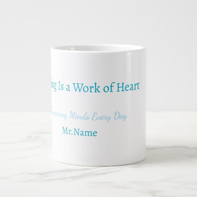 Custom Teacher Gift Mug  (Devant)