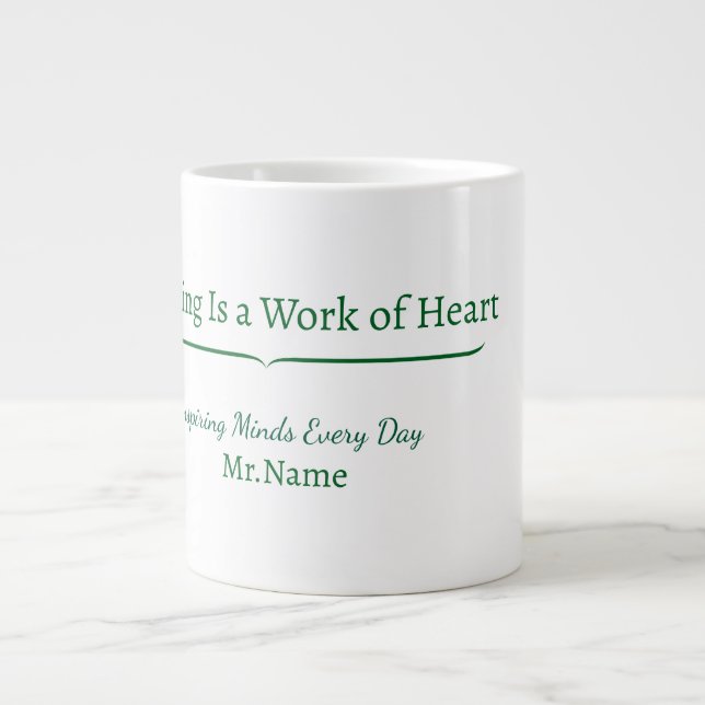 Custom Teacher Gift Mug  (Devant)