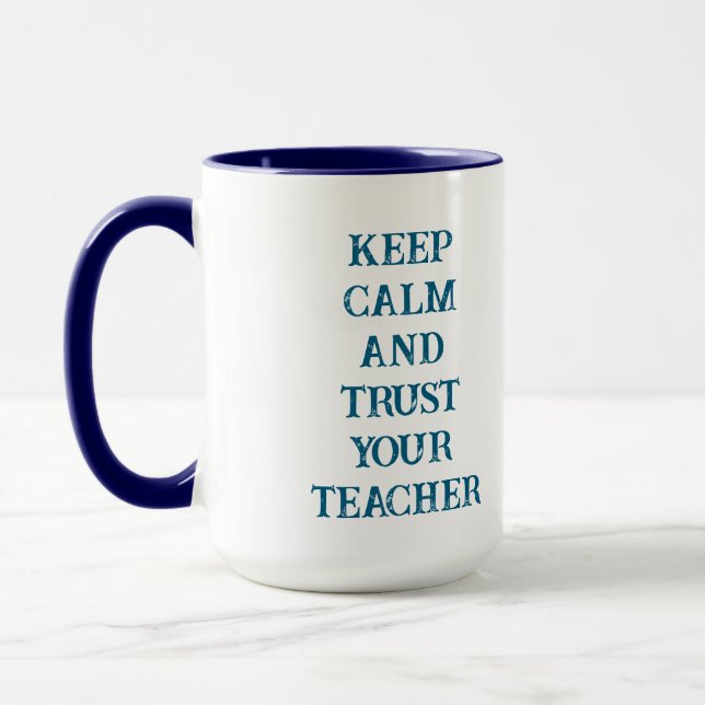 Custom Teacher Gift Mug  (Gauche)
