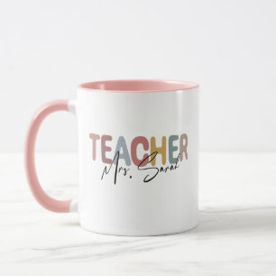 Custom Teacher Gift, Personalized Teacher Nutritio Mug