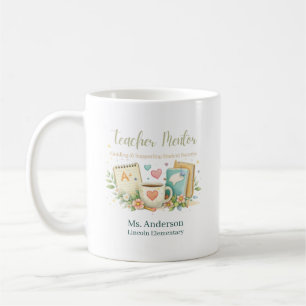 Custom Teacher Mentor Inspiring Future Educator Coffee Mug