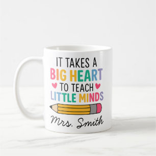 Custom Teacher mug, Personalized Teacher name  Coffee Mug