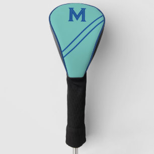 Custom Teal Blue Golf Club Head Cover