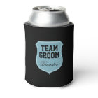 Custom Team Groom can coolers for wedding party