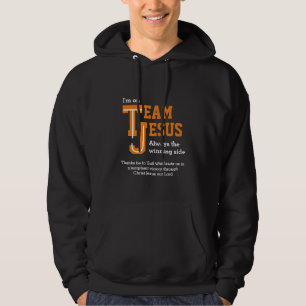 Custom TEAM JESUS Christian Hoodie