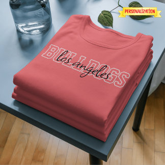 Custom Team Mascot and City Varsity Sport Shirt