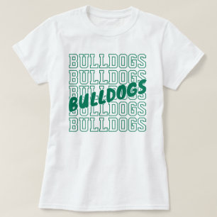 Custom Team Name On Repeat - School Spirit T-Shirt